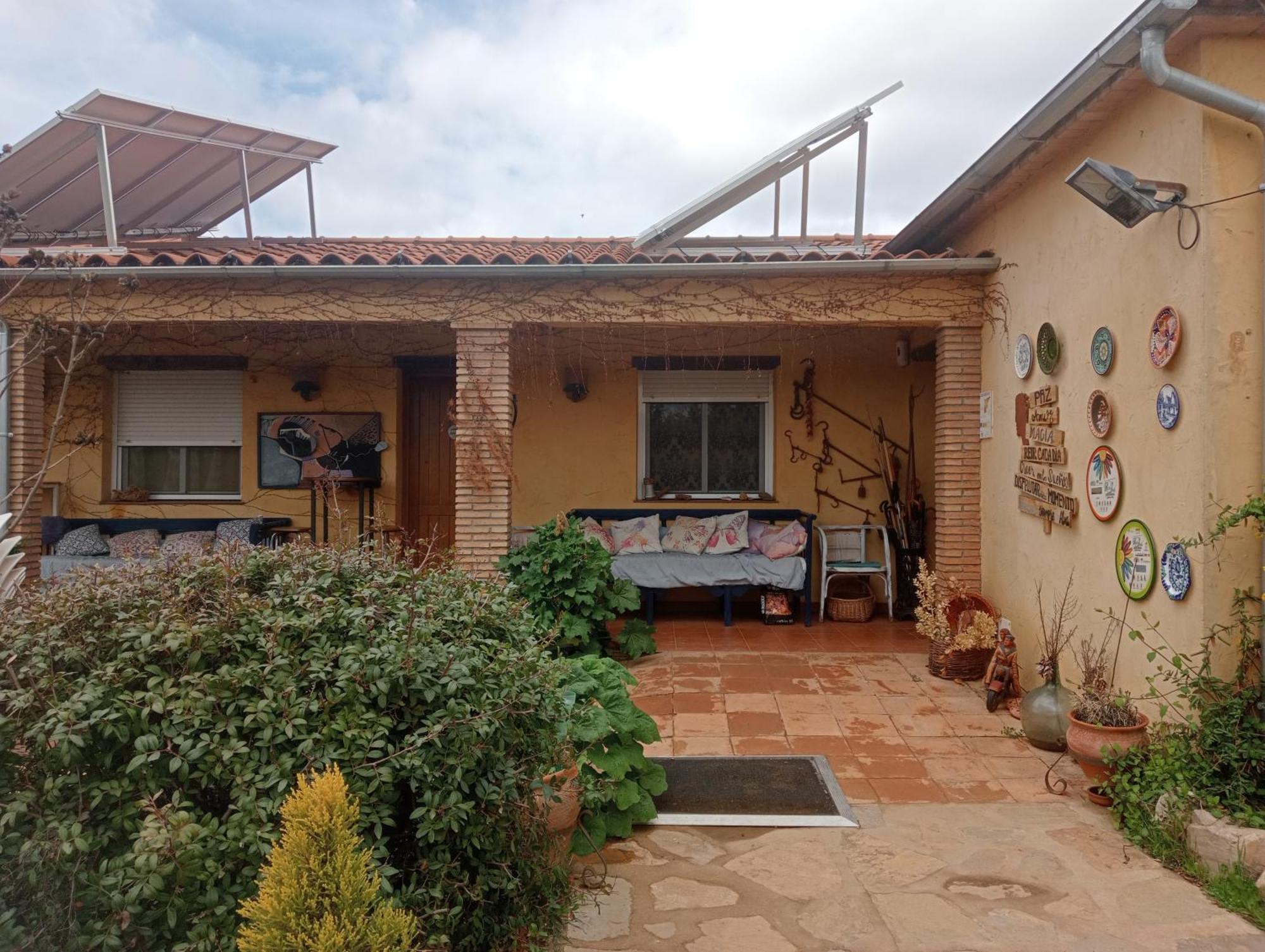 Hotel Rural La Cimbarra Aldeaquemada Buitenkant foto